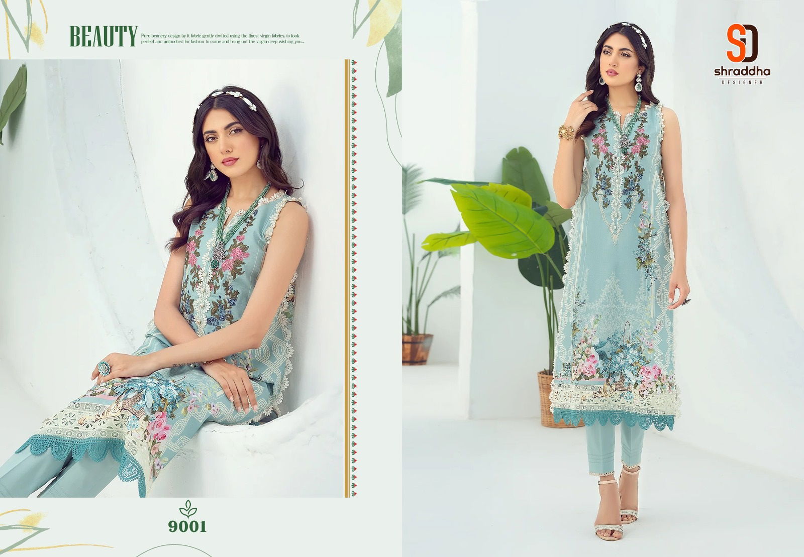 Firdous Vol 9 By Shraddha Pakistani Suit Catalog
